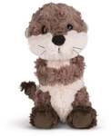 NICI 49153 - Forest Friends, Otter Oda, Schlenker, Pl&uuml;sch, 25 cm, GREEN