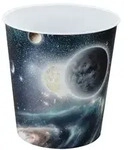 Idena Papierkorb Weltraum PP 9L