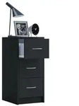 Holz Nachtschrank Nachttisch Schublade Boxal Maxi