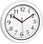 TFA Dostmann 60.3542.02 Funk Wanduhr 30 cm Wei&szlig; Badezimmer-/Feuchtraum geeignet,