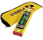 Stabila TECH 196 DL 19831 Digitale Wasserwaage mit Rutschstopper, inkl. Tasche 23cm