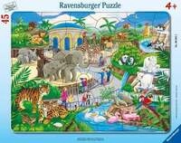 Rahmenpuzzle Besuch im Zoo 45 Teile