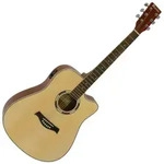 Dimavery DR-520 Westerngitarre Natur