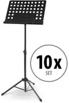 McGrey 11940 Orchesterpult Lochblech mit Notenklemmen 10x Set