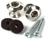 Dunlop Straplok Dual Design Button Set Nickel