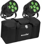 Eurolite LED Silent Par 6 QCL Floor sw Set