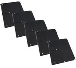 Classic Cantabile Notenmappe Standard Schwarz 5er Set