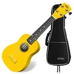 Classic Cantabile US-100 YE Sopran-Ukulele Gelb Set inkl. Tasche