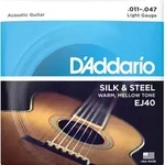 D'Addario EJ40 Silk & Steel