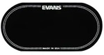 Evans EQPB2 EQ Patch Fellschoner Schwarz Double