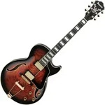 Ibanez AG95QA-DBS Dark Brown Sunburst