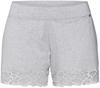 Skiny Pyjama-Shorts in Hellgrau - 36
