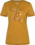 super.natural Trainingsshirt "Rock Flowers" in Gelb, Gr&ouml;&szlig;e S, Damen