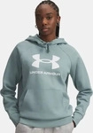Under Armour Fleecehoodie in Hellblau, Gr&ouml;&szlig;e XS, light-Blau, Damen