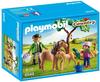 Playmobil 48511957-15466409, Playmobil Spielfiguren "Ponymama/Fohlen " in Bunt...