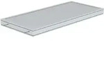 MUNK Plattform f&uuml;r Laufsteganlage Aluminium geriffelt Plattforml&auml;nge 1860mm