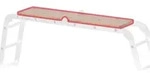 Euroline Ger&uuml;stbohle f&uuml;r Klappleiter 4x3