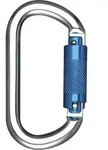 Zarges Fall Protection Karabiner Triple-Lock Aluminium symmetrisch