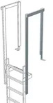 Zarges Ausstiegsgel&auml;nder Edelstahl 60x25mm