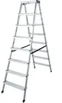 Krause Dopplo Stufen Doppelleiter 2x8 Stufen