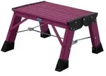 Krause Doppel-Klapptritt Treppy Plusline Pink