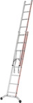 Hymer Mehrzweckleiter mit gebogener Traverse 2x8 Sprossen