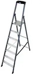 Krause SePro S Stufenstehleiter eloxiert 7 Stufen
