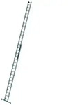 MUNK Schiebeleiter mit Traverse 2x18 Sprossen
