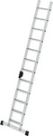 Munk G&uuml;nzburger Steigtechnik MUNK Stufenanlegeleiter mit Traverse und Ergo-Pad...