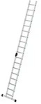 MUNK Stufenanlegeleiter mit Traverse und Ergo-Pad 18 Stufen