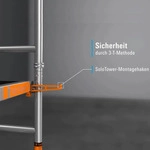 Layher Rollger&uuml;st SoloTower 4,15m Arbeitsh&ouml;he