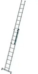 MUNK Schiebeleiter mit nivello-Traverse 2x10 Sprossen