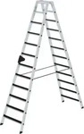 Munk G&uuml;nzburger Steigtechnik MUNK Stehleiter beidseitig begehbar mit clip-step 2x12