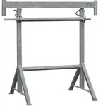 Schake Kurbel&ndash;Ger&uuml;stbock K1200, braun lackiert, 1,20-1,95m