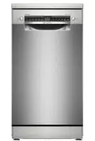 Bosch SPS4HMI49E Serie 4 Standgeschirrsp&uuml;ler, 45 cm breit, 10 Ma&szlig;gedecke, Silence