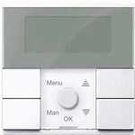 Merten MEG5754-0325 Zeitschaltuhr-Modul Standard, System M, aktivwei&szlig; gl&auml;nzend