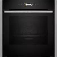 Neff B54CR31N0 N70 A+ Einbaubackofen, 60 cm breit, 71 L, Hydrolytisch, TFT-Display,