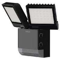 Theben theLeda S17-100 BK LED-Strahler Wandmontage, 17 Watt, schwarz, 2 LED-Panels,