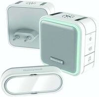Honeywell Home DC515SP2L Funk Gong Zwischen- stecker Set 150 m, 6 T&ouml;ne, 84dB, wei&szlig;