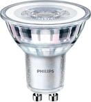 Philips LED-Lampe, Reflektor, 4,6W, GU10, 390lm, 4000K, klar (929001218296)