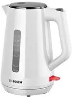 Bosch TWK1M121 Wasserkocher, 2400 W, 1,7 L, wei&szlig;