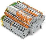 Wago 2007-8873 Klemmenblock f&uuml;r Strom- und Spannungswandler, 6,00 mm&sup2;, mehrfarbig