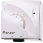 Finder 1T.01.1 Raumthermostat mechanisch, mit EIN/AUS-Schalter