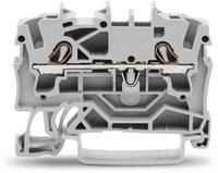 Wago 2002-1201 2-Leiter-Durchgangsklemme 0,25-4 mm&sup2;, grau