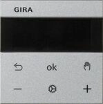 Gira 539326 System 3000 Raumtemperaturregler Display, System 55, Farbe Alu