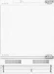 Beko BU1204N Einbau Gefrierschrank, Nischenh&ouml;he 82 cm, 94 L, MiniFrost,