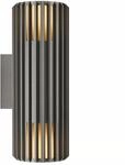 Nordlux Aludra Double Wandleuchte, E27, IP54, 2x15W, anthrazit (2418121250)