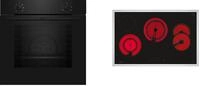 Neff BX18B EEK:A Backofen Set (B1DCA0AK0 +T18SDH9L0) mit Elektrokochfeld, 60 cm