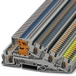 Phoenix Contact PTI 4-PE/L/NT Dreistock-Installationsklemme grau (3214047), L:114 mm