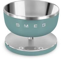 Smeg KSC01EGMWW Digitale Portionswaage, LED-Display, abnehmbare Wiegeschale,...